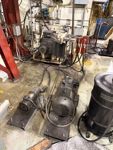 54" Giddings & Lewis #54-VTC, CNC Vertical Turning Lathe, 60" swing, 73" work height, 50 HP, G & L 8000B CNC - Image 10
