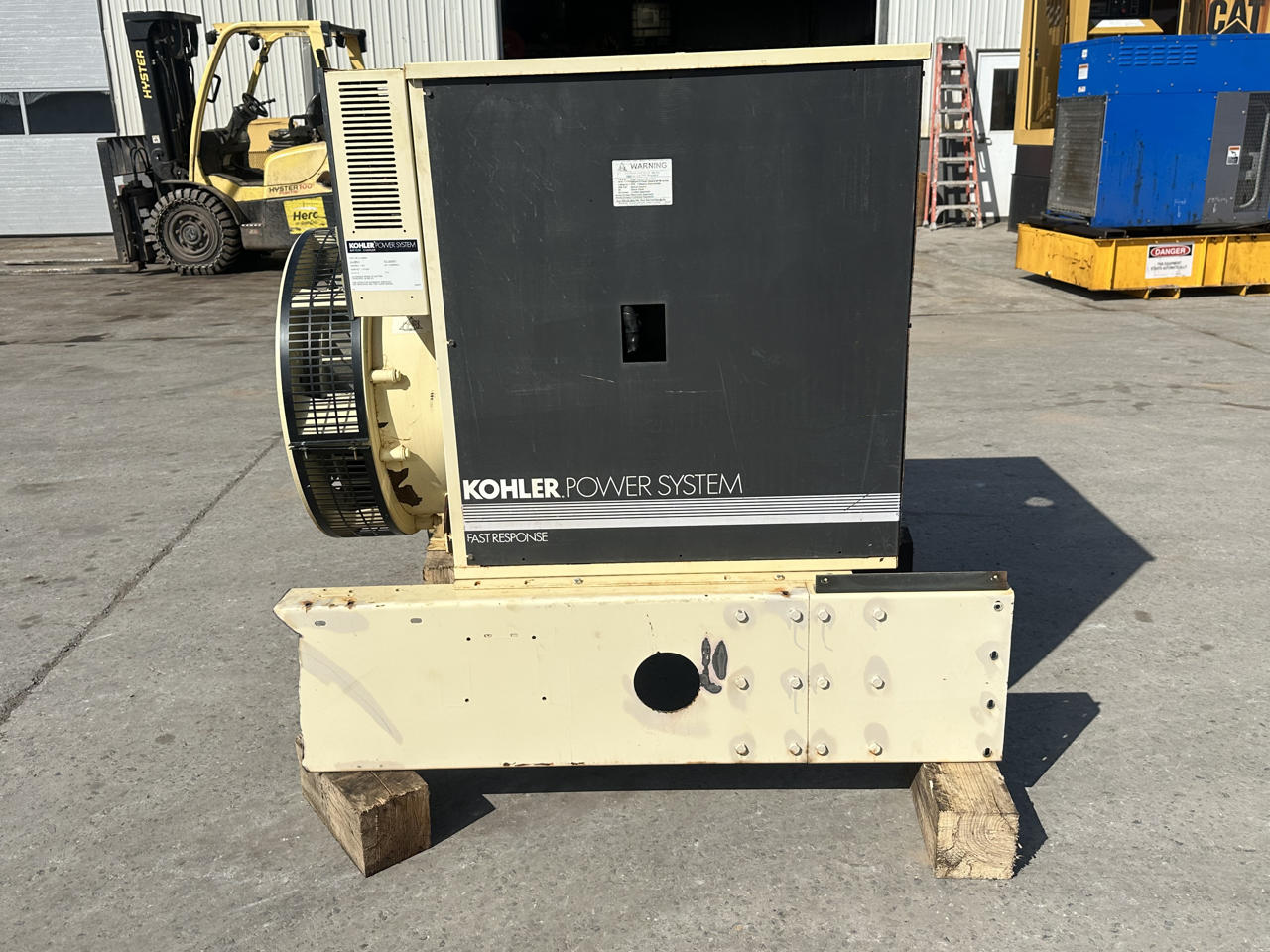 240 KW Kohler #230REOZD, generator end, 120/208 Volts, 1 & 3 phase, 12 wire, 750 hours, 1999 - Image 1
