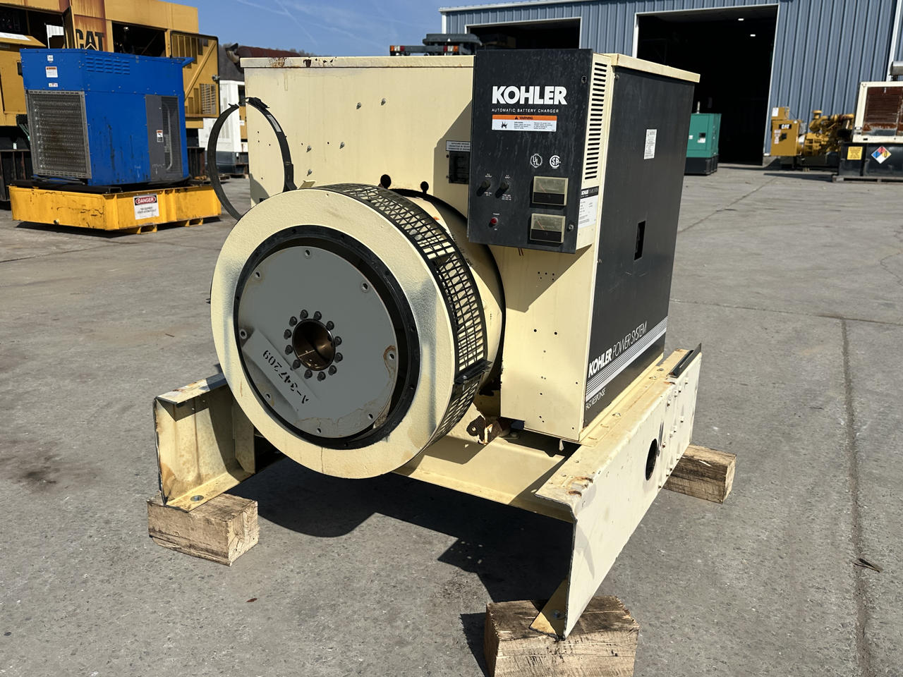 240 KW Kohler #230REOZD, generator end, 120/208 Volts, 1 & 3 phase, 12 wire, 750 hours, 1999 - Image 2