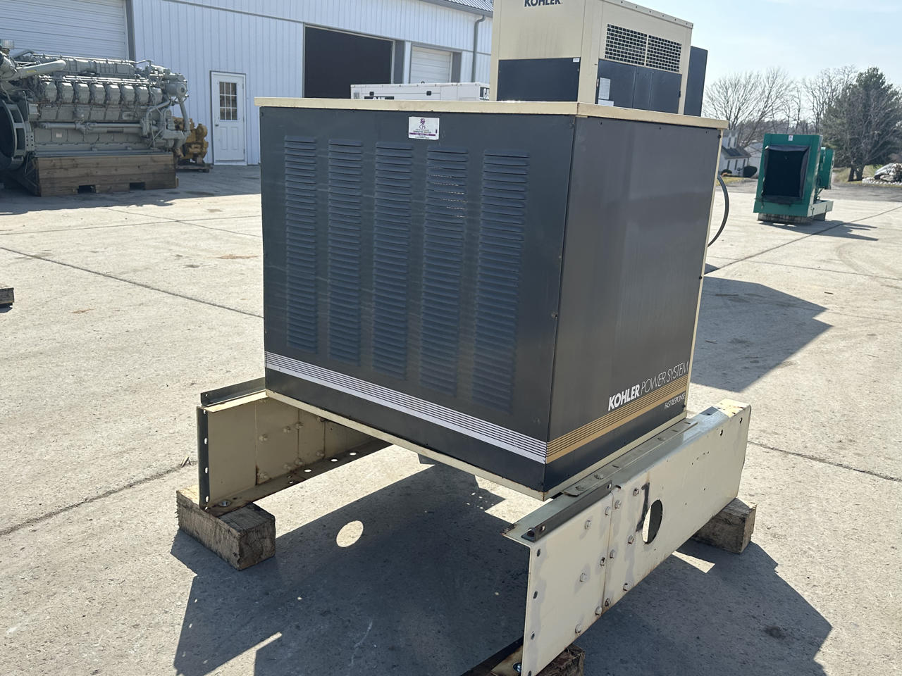 240 KW Kohler #230REOZD, generator end, 120/208 Volts, 1 & 3 phase, 12 wire, 750 hours, 1999 - Image 6
