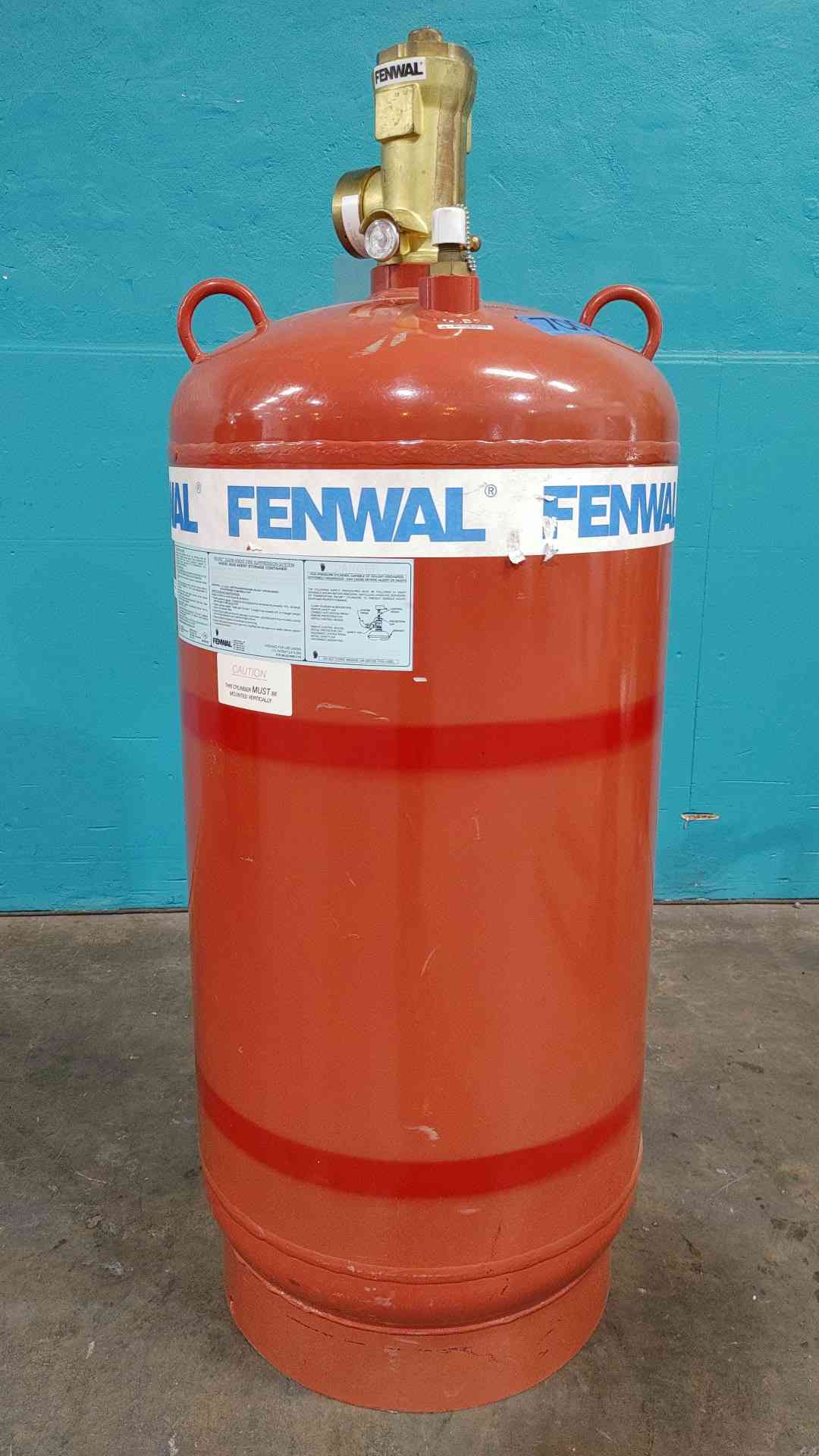700 lbs. Fenwal, Fire Suppression System, FM-200 Agent - Image 1
