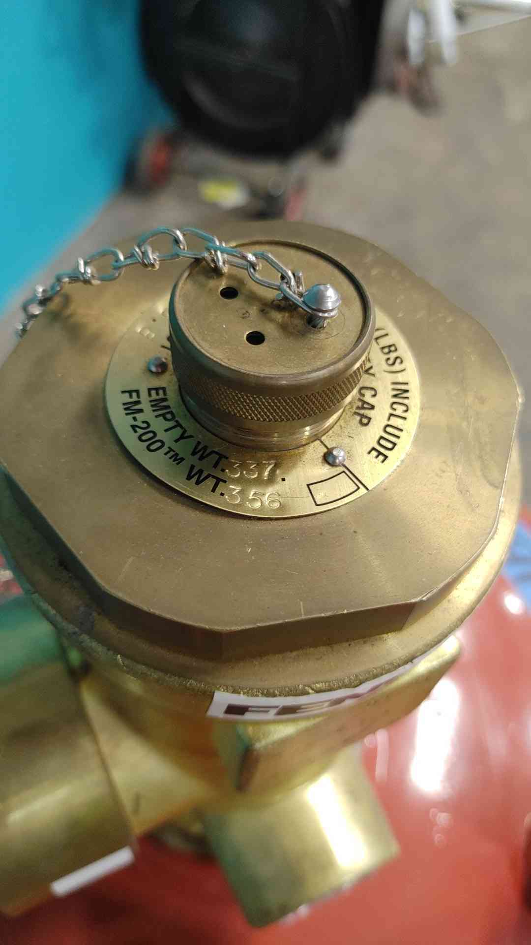 700 lbs. Fenwal, Fire Suppression System, FM-200 Agent - Image 4