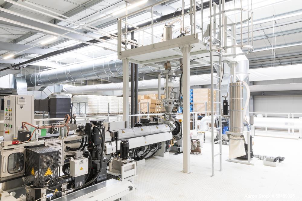 3.94" Reifenhauser #RT1101-1-100-30D, Meltblown Non-Woven Extrusion Line, 30:1 L/D, 63" die head, 80 - Image 2
