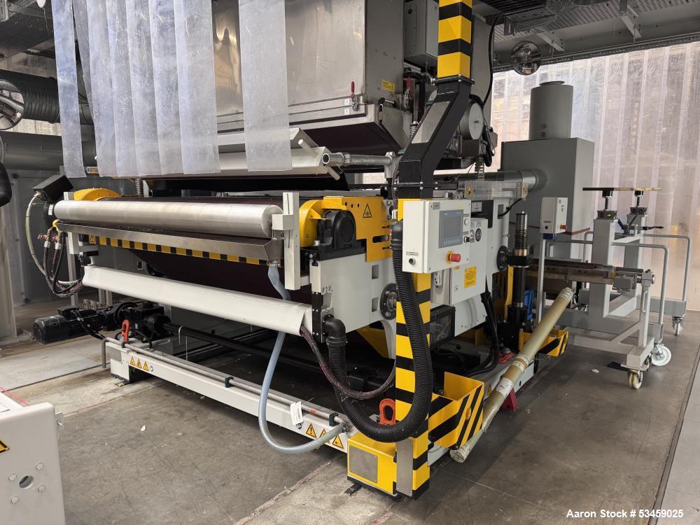 3.94" Reifenhauser #RT1101-1-100-30D, Meltblown Non-Woven Extrusion Line, 30:1 L/D, 63" die head, 80 - Image 8