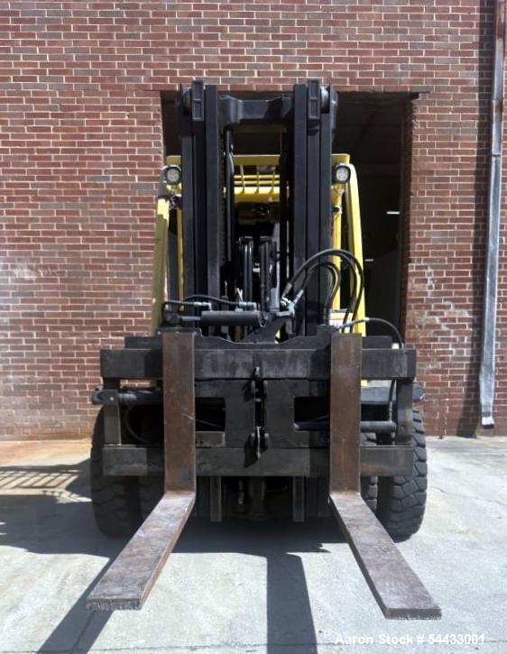 10,250 lb. Hyster #H110FT, forklift, diesel, side shifting fork positioner, 48" forks, S/N S005V03693M - Image 6