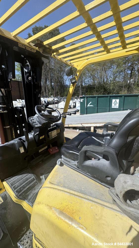10,250 lb. Hyster #H110FT, forklift, diesel, side shifting fork positioner, 48" forks, S/N S005V03693M - Image 7