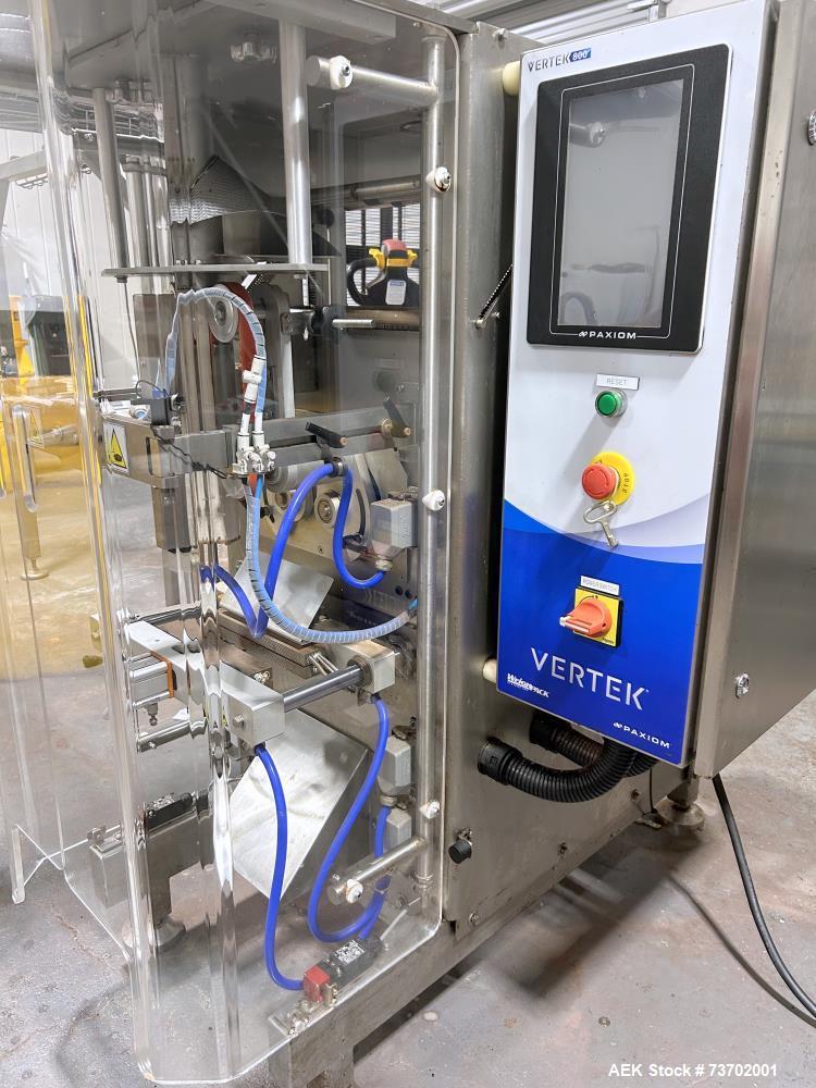 WeighPack #VerTek-800, Vertical Bagger, 60 bags/min., 8" x 17.25" bag size, Omron Sysmac CP1H PLC, 10" Paxiom - Image 3