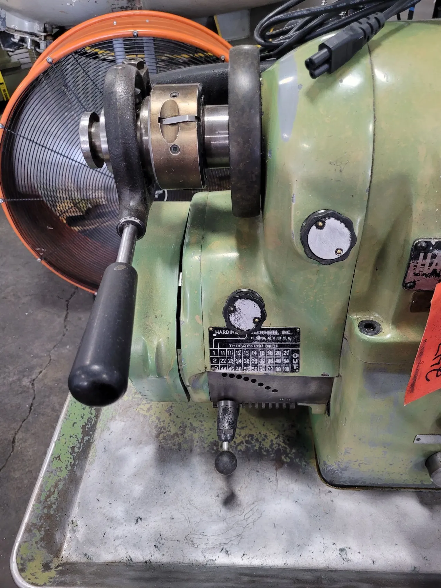 11" x 18" Hardinge #HLV-H, wide bed tool room lathe, 5-3/4" swing over cross slide, 1-1/4" bore, 3000 RPM - Image 5