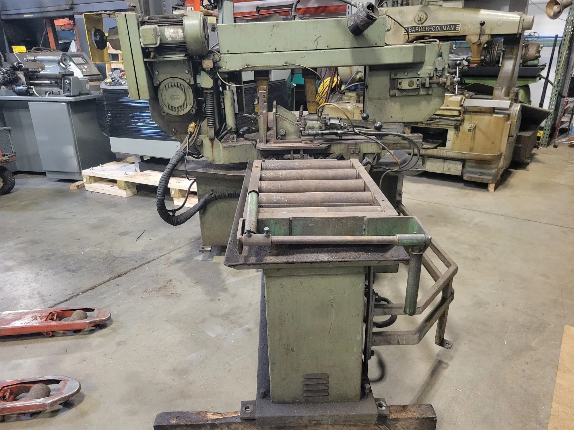 13" Hyd-Mech #S-20A, horizontal band saw, 75-330 FPM, flood coolant, 3 HP, 220 V., 3 Ph. - Image 5