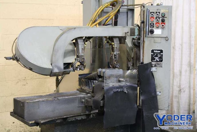 12" x 12" Wellsaw #1270, automatic band saw, 13' 6" x " blade, 3 HP, coolant, #67919 - Image 2