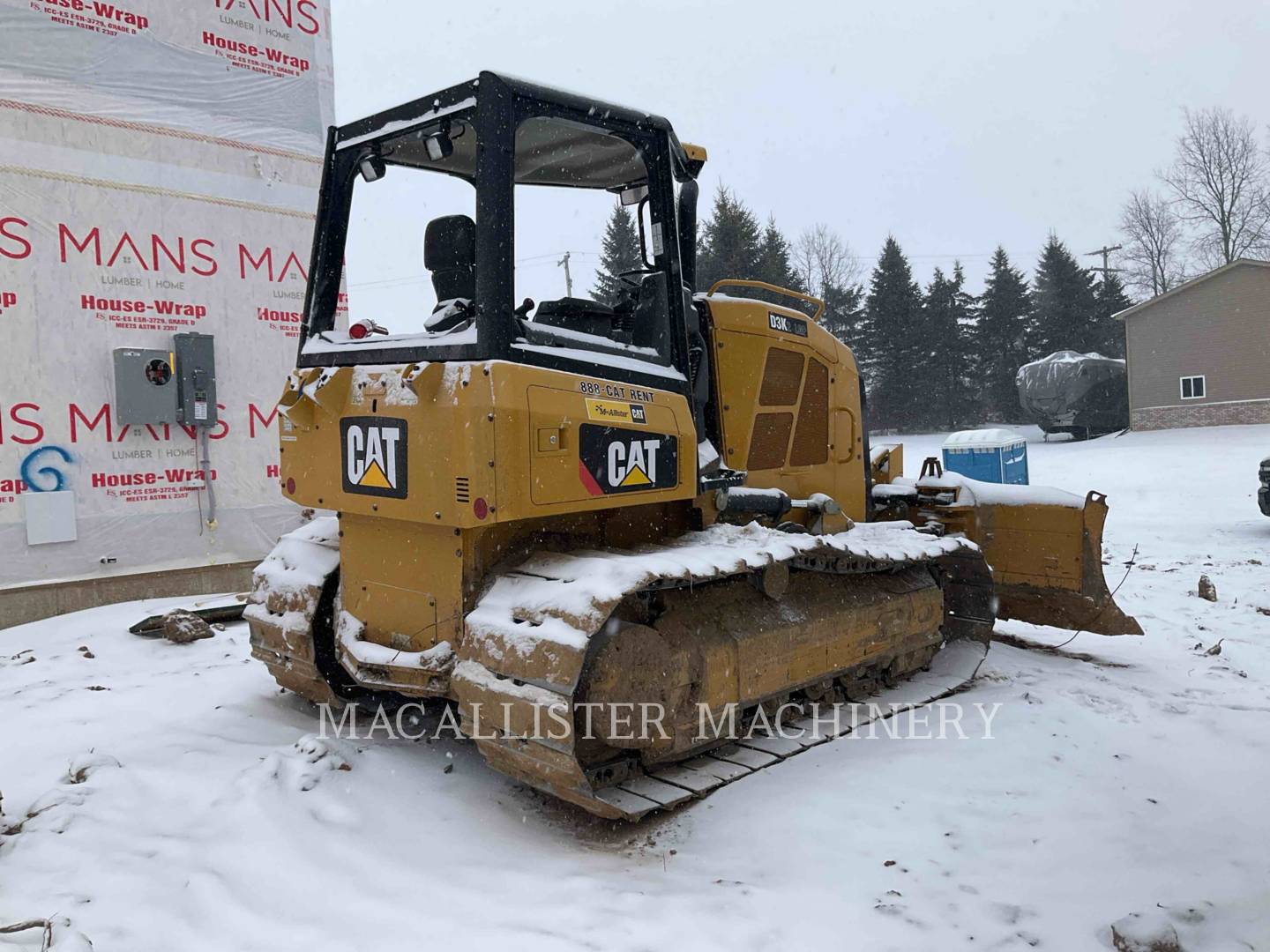 Caterpillar D3K2L 4F, 4433 hours, S/N: KL207305, 2019 - Image 3