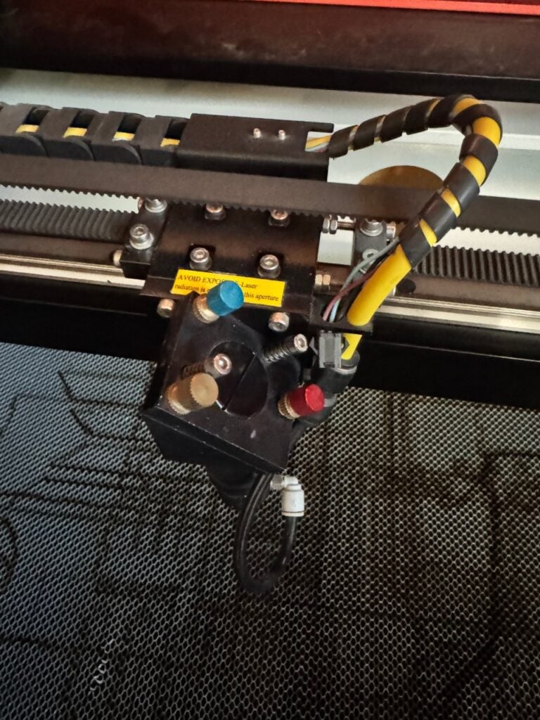 Associated Pacific Lazer #SN4836DLR, Co2 CNC engraving dual laser machine, 100 watt, 48" x 36" engraving - Image 9