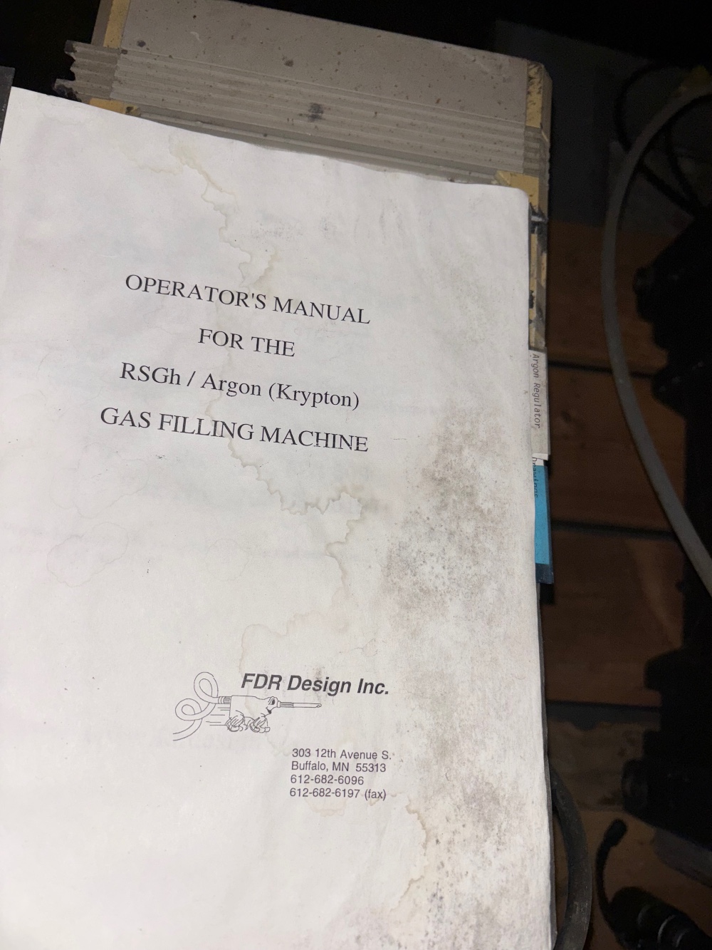 Filler - FDR #RSGh Inert Gas ( Krypton) filler, Tag #15882 - Image 4
