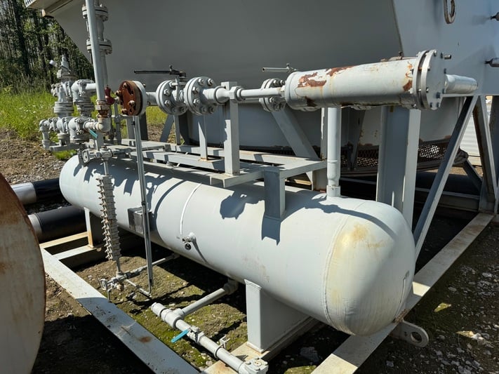 300 psi, Ace #E108, propane condenser process cooler, sour service, 14' x 10' skid, 2008 - Image 3