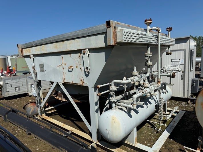 300 psi, Ace #E108, propane condenser process cooler, sour service, 14' x 10' skid, 2008 - Image 5