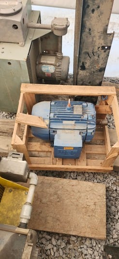 10 HP 1760 RPM WEG #01018XP3E215T, squirrel cage motor, Frame 215T - Image 2