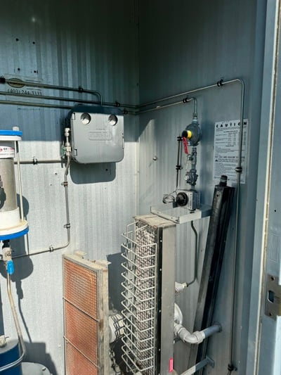 3' x 3' x 9' Control Valve Building, heated, 3' x 3' skid - Image 6