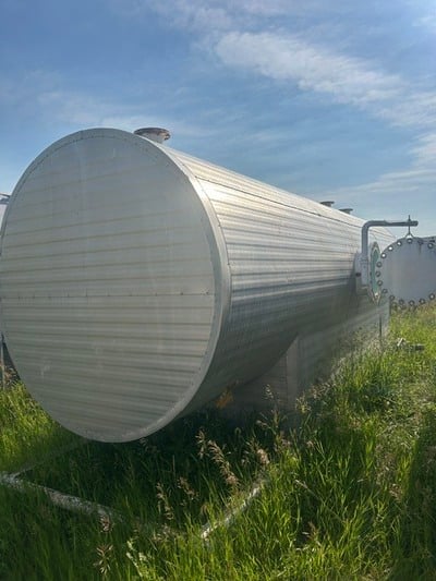 72" x 20' Flare Knockout, 110 bbl, 50 psi, sour, internally coated, 1999 - Image 4