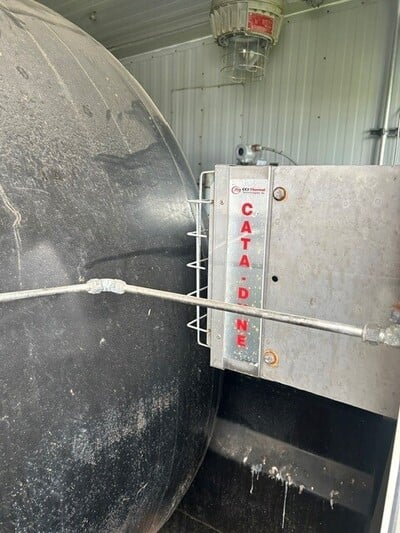 72" x 8' R. Pollitt Flare Knockout, 40 bbl, 15 psi, sour, 2003 - Image 5