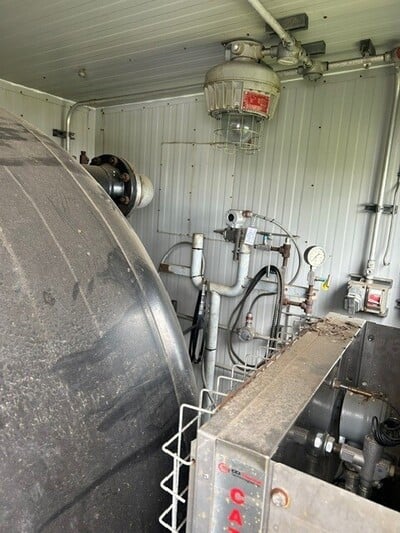 72" x 8' R. Pollitt Flare Knockout, 40 bbl, 15 psi, sour, 2003 - Image 6