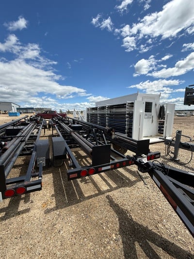 4" x 20' Dynacorp Self Supported Flare Stack, shot tube ignition, single wheel trailer mounted, 2015 - Image 7