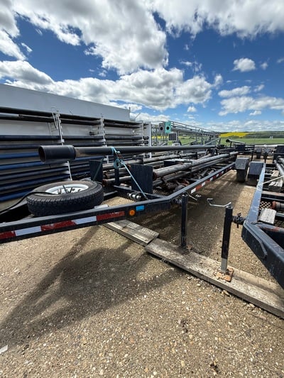 4" x 20' Dynacorp Self Supported Flare Stack, shot tube ignition, single wheel trailer mounted, 2015 - Image 8