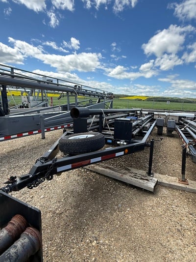 4" x 20' Dynacorp Self Supported Flare Stack, shot tube ignition, single wheel trailer mounted, 2011 (3 - Image 7
