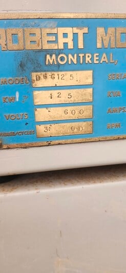 125 KW Tamper #8503GY-3M80DC-AM, natural gas generator set, 480 Volts, 3-phase, Waukesha 817 GU engine - Image 6