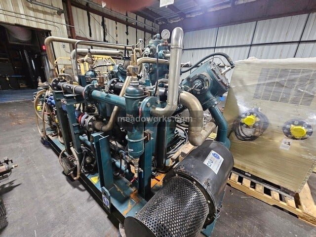 Siad #Tempo-950, High Pressure Air Compressor, 254 HP, 1185 RPM, 42 bar, 2004 - Image 2