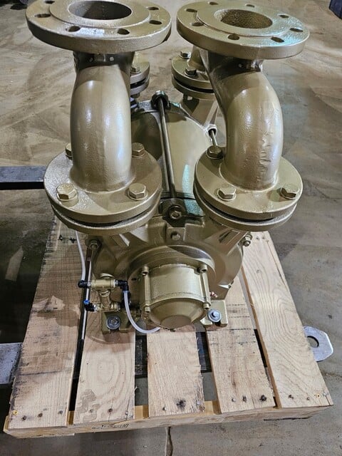 500 CFM, Dekker #DV0550B-KA2, Liquid Ring Vacuum Pump, 40 HP, oil bath bearings - Image 5