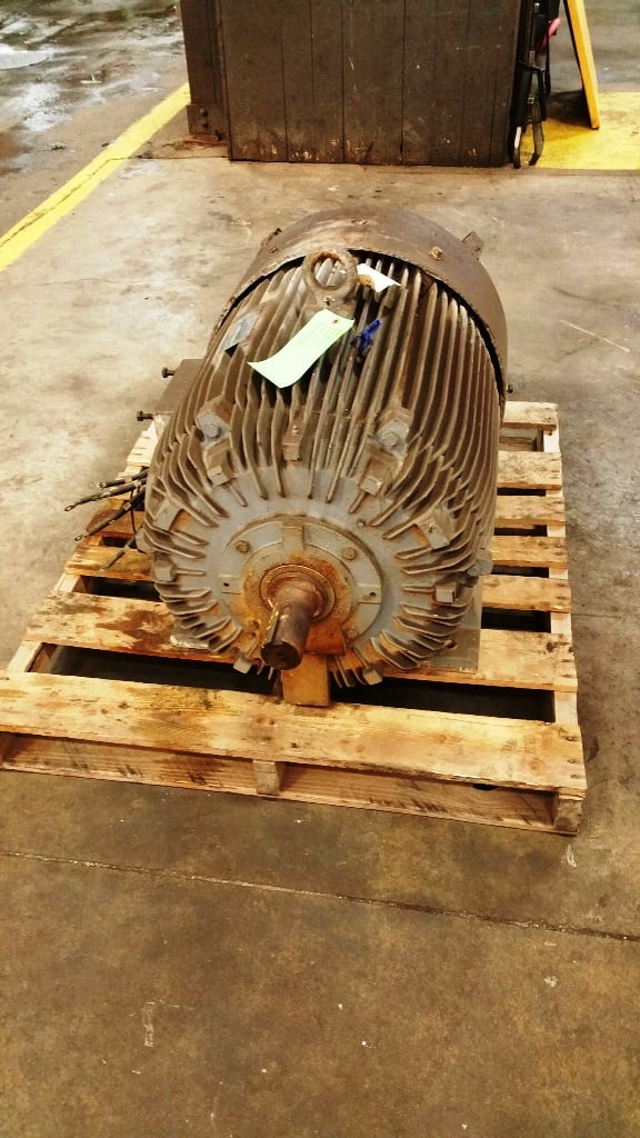 150 HP 1775 RPM Teco, Frame 445T, TEFC, AEFA type, 1.15 service factor, 440 Volts, #C1783 - Image 1