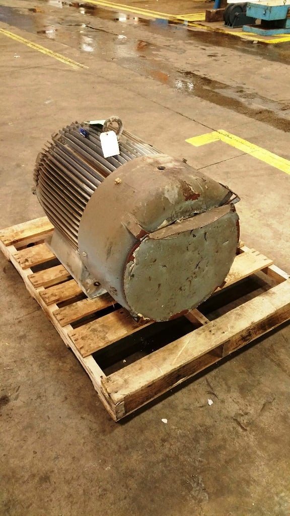 150 HP 1775 RPM Teco, Frame 445T, TEFC, AEFA type, 1.15 service factor, 440 Volts, #C1783 - Image 4