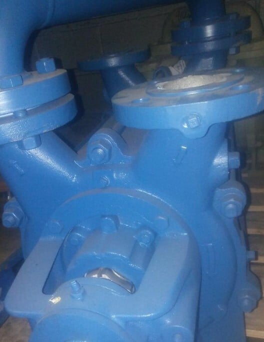 500 CFM, Sihi #LPH-65327, Liquid Ring Vacuum Pump, Carbon Steel, 40 HP, 29" HgV, mechanical seals, new - Image 2