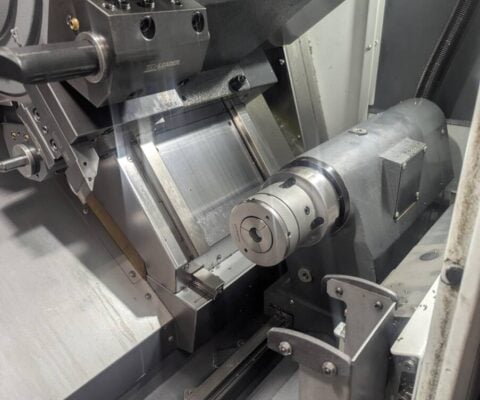 Haas #ST-28Y, CNC lathe, 11.75" diameter x 22.5" L, 12" chuck, 4" bore, 40 HP, 3200 RPM, Y-axis, live - Image 3