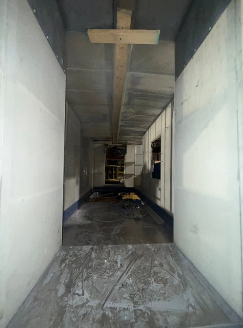 Nordson #Horizon-400, downdraft powder coating booth, 36" width x 66" H part opening - Image 4