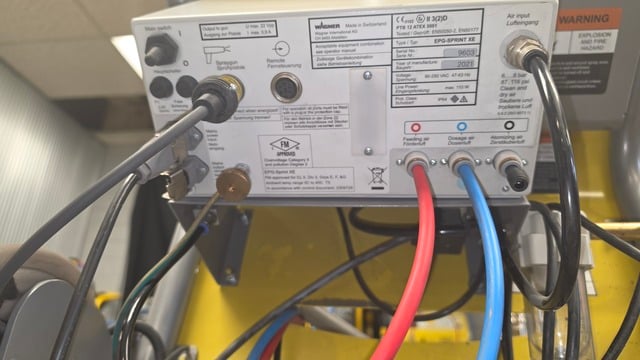 Wagner Sprint X #EPG-Sprint-XE, manual powder coating unit, box feed - Image 4