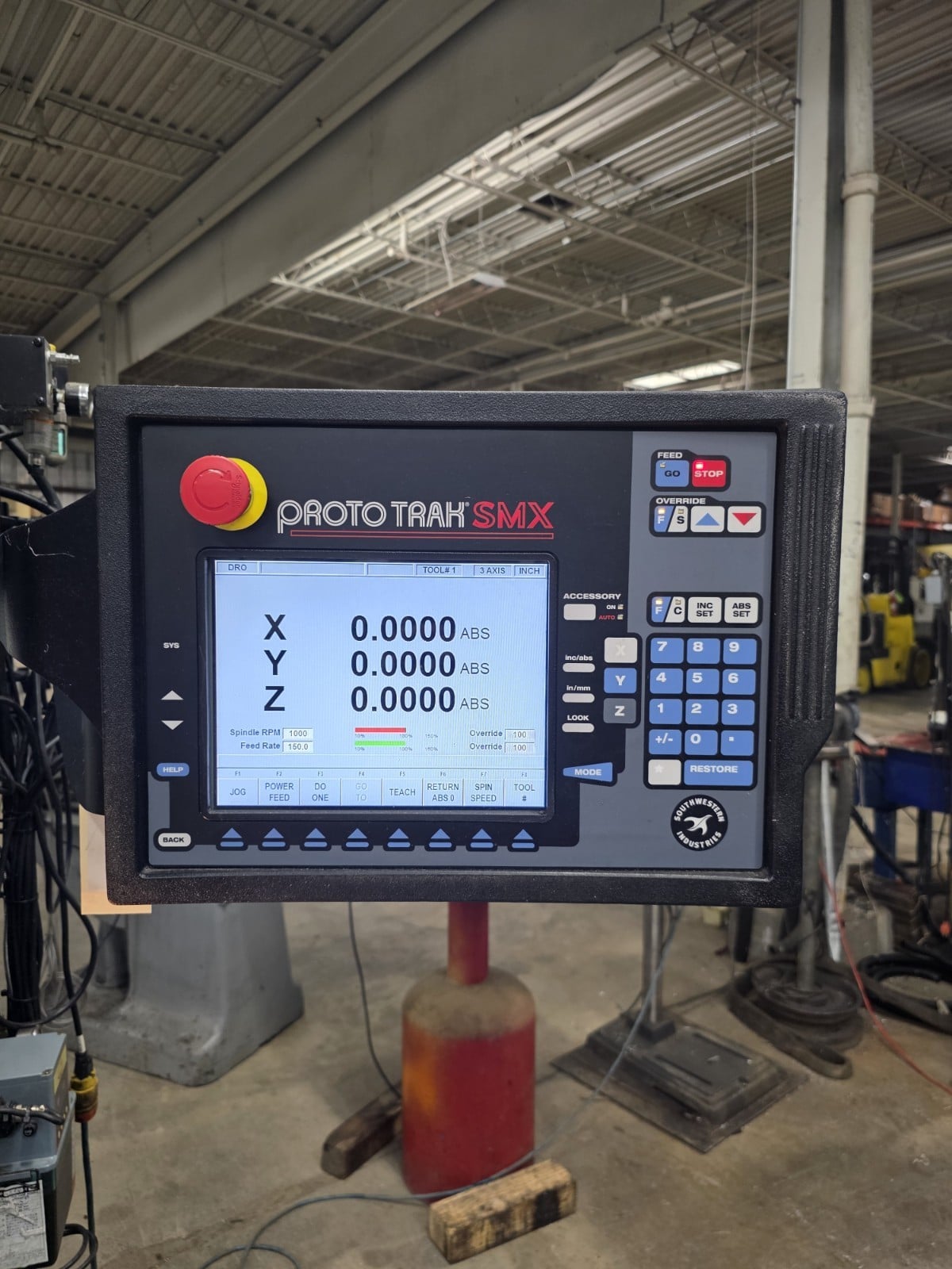 Southwestern Industries #Trak-DPM2, CNC vertical bed mill, 9" x49" table, 32" x16" x27" travel, 70-4200 RPM - Image 6