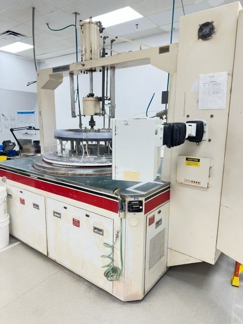 50" Speedfam No. 18B, 2-Sided, 5 carriers, 18" diameter, touch screen controls, lapper-polisher, nice - Image 4