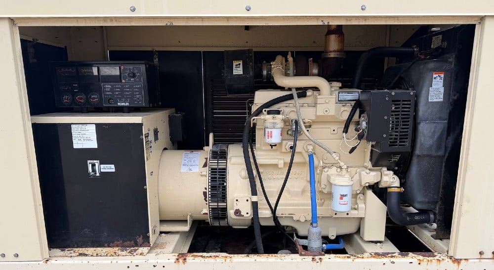 55 KW Kohler #50REOZJB, diesel generator set, 120/208 Volts, 3-phase, John Deere 4045TF150 engine - Image 3