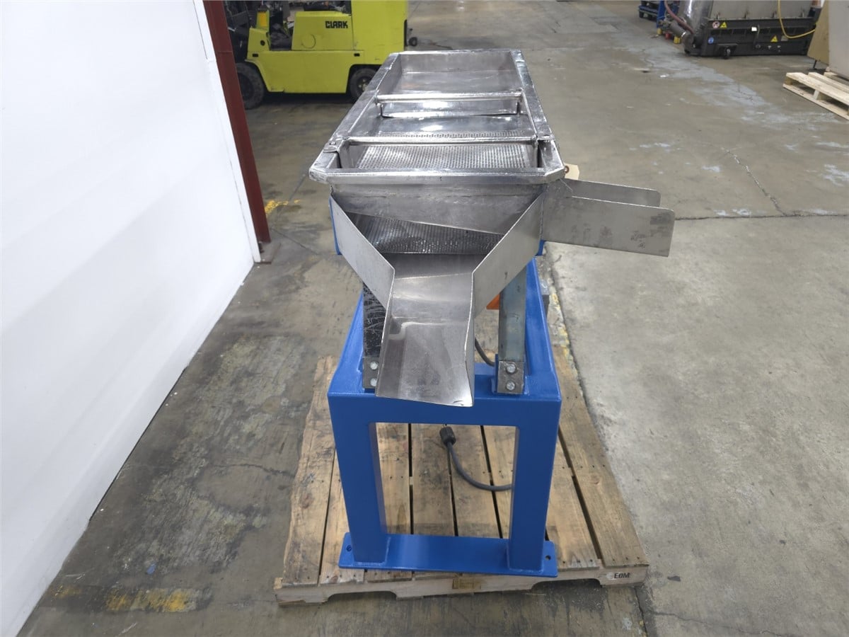 16" x 55" MGB Engineering, Stainless Steel classifier, single stage, 16" deck width, 3/16" screen, 1 HP, 230 - Image 7