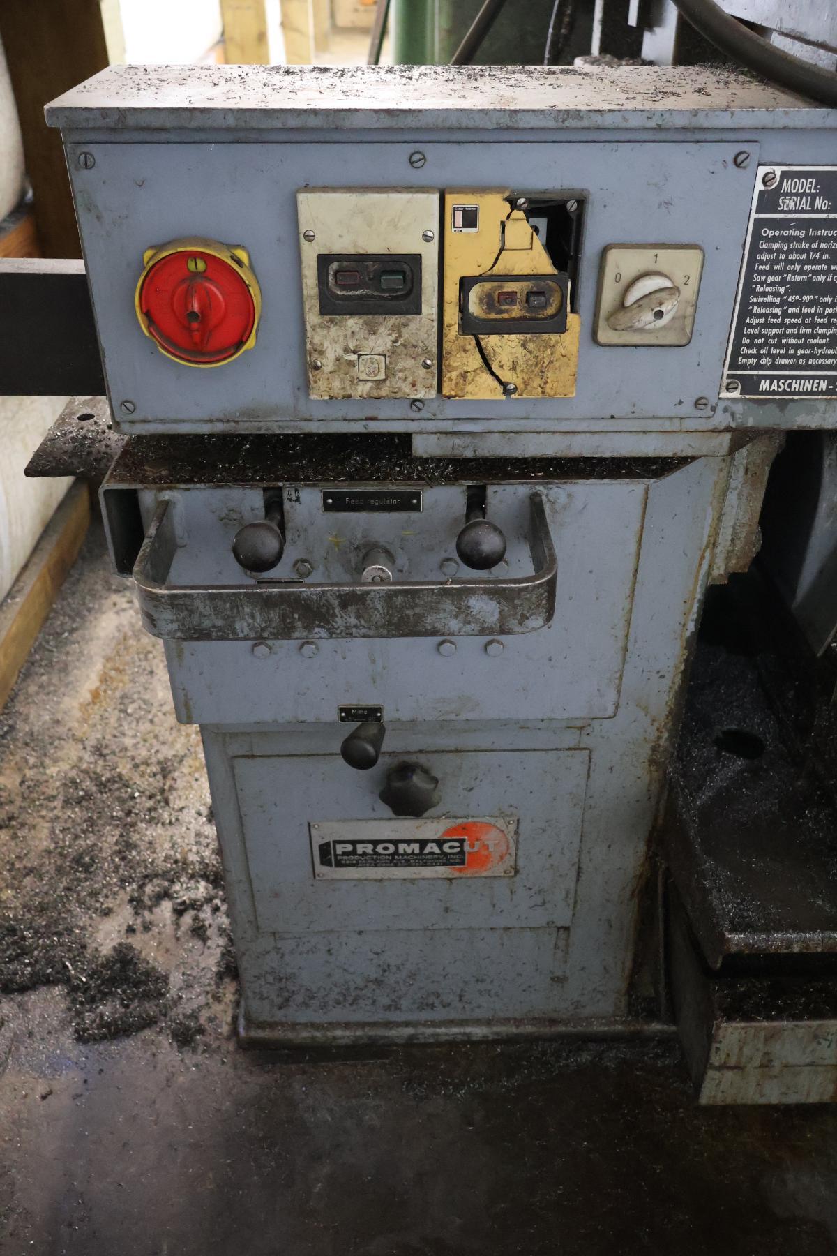4.25" x 15.75" Maschinen Wagner #LPC-110/400, semi-auto mitering cold saw, 45&deg;-90&deg; miter, 15.75" blade - Image 2