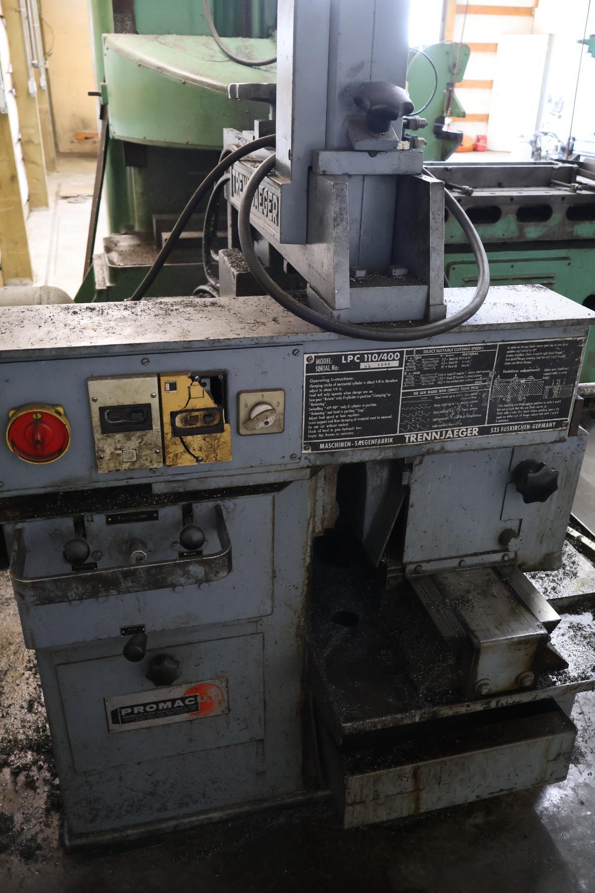 4.25" x 15.75" Maschinen Wagner #LPC-110/400, semi-auto mitering cold saw, 45&deg;-90&deg; miter, 15.75" blade - Image 5