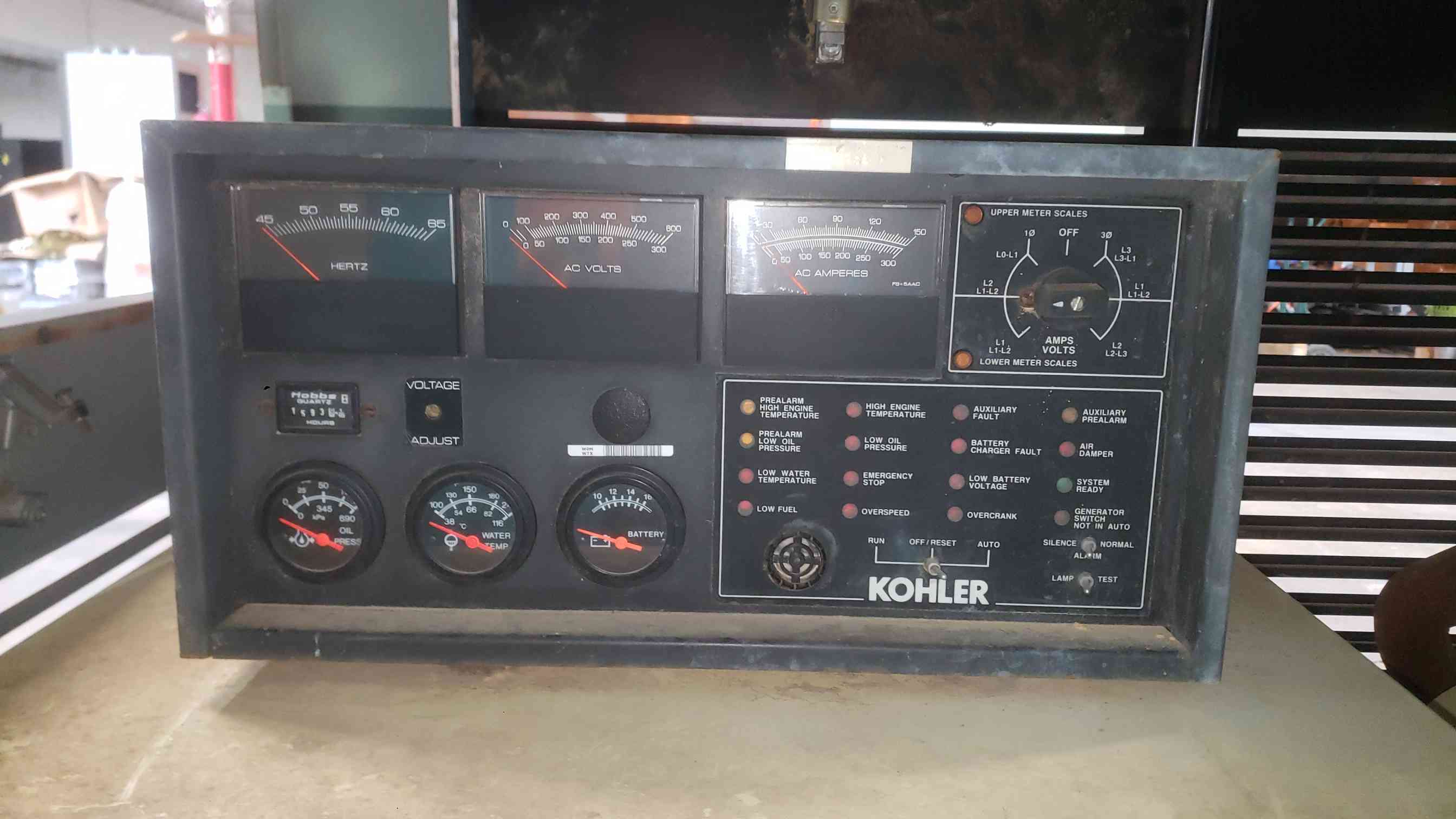49 KW Kohler #50RZ62, LP/NG generator set, 120/240 Volts, 204 A, 1 phase, 1,593.9 hours, AS IS - Image 7