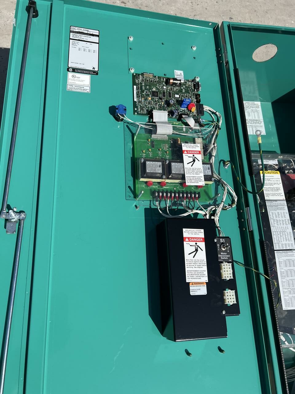 400 Amp. Cummins #OTPCC-6123463, automatic transfer switch, 480 Volts, 1/3 phase, 60 Hz., 3 poles, NEMA 1 - Image 7