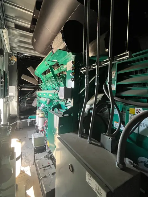 3,000 KW Cummins #C3000-D6E, Diesel Generator Set, 277/480 Volt, 1800 RPM, QSK95-G9 engine, sound attenuated - Image 9