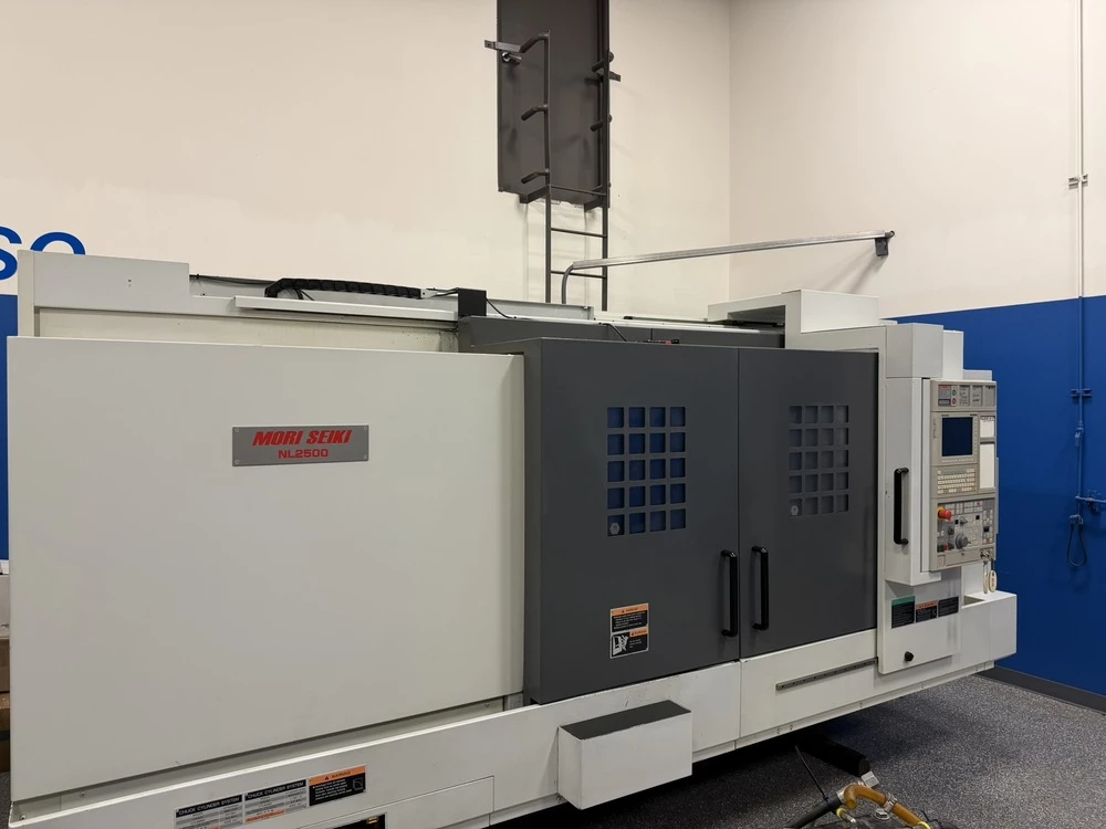 Mori Seiki #NL-2500SY/1250, CNC Lathe, 29" swing, 10" chuck, 3" bar, 51" centers, 14" turning diameter, 4000 - Image 2