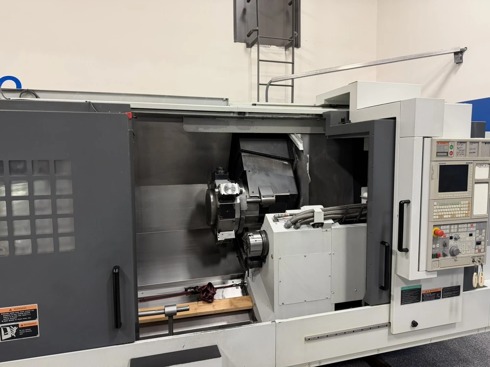 Mori Seiki #NL-2500SY/1250, CNC Lathe, 29" swing, 10" chuck, 3" bar, 51" centers, 14" turning diameter, 4000 - Image 3