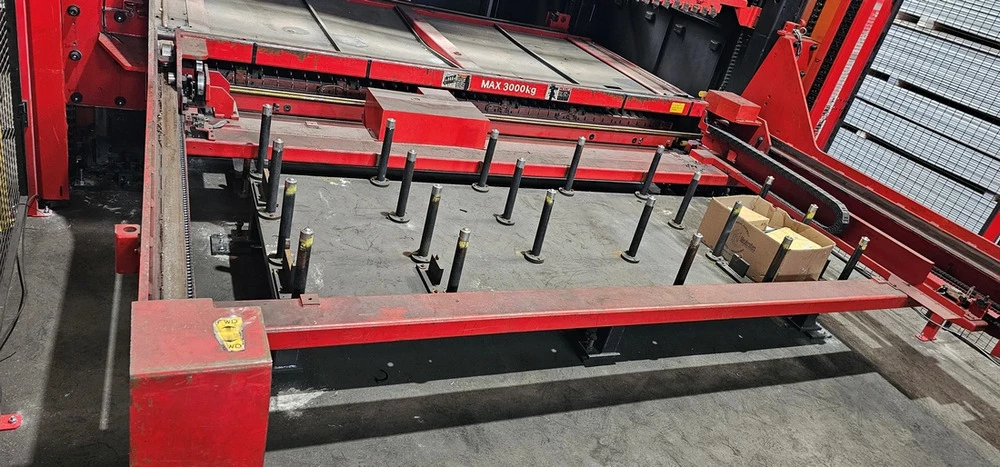 Amada #FOL-3015AJ, CNC Fiber Laser, 4000 watt, 122" X, 62" Y, 3.93" Z, 5' x 10' table, AMNC-F control, AS-LUL - Image 9