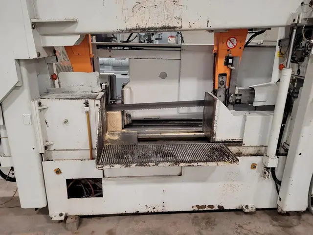 26" Kasto #HBA-A6X10, Automatic Twin Post Horizontal Band Saw, 369" x 2.5" blade, 19.6" feeding stroke, 12' - Image 2