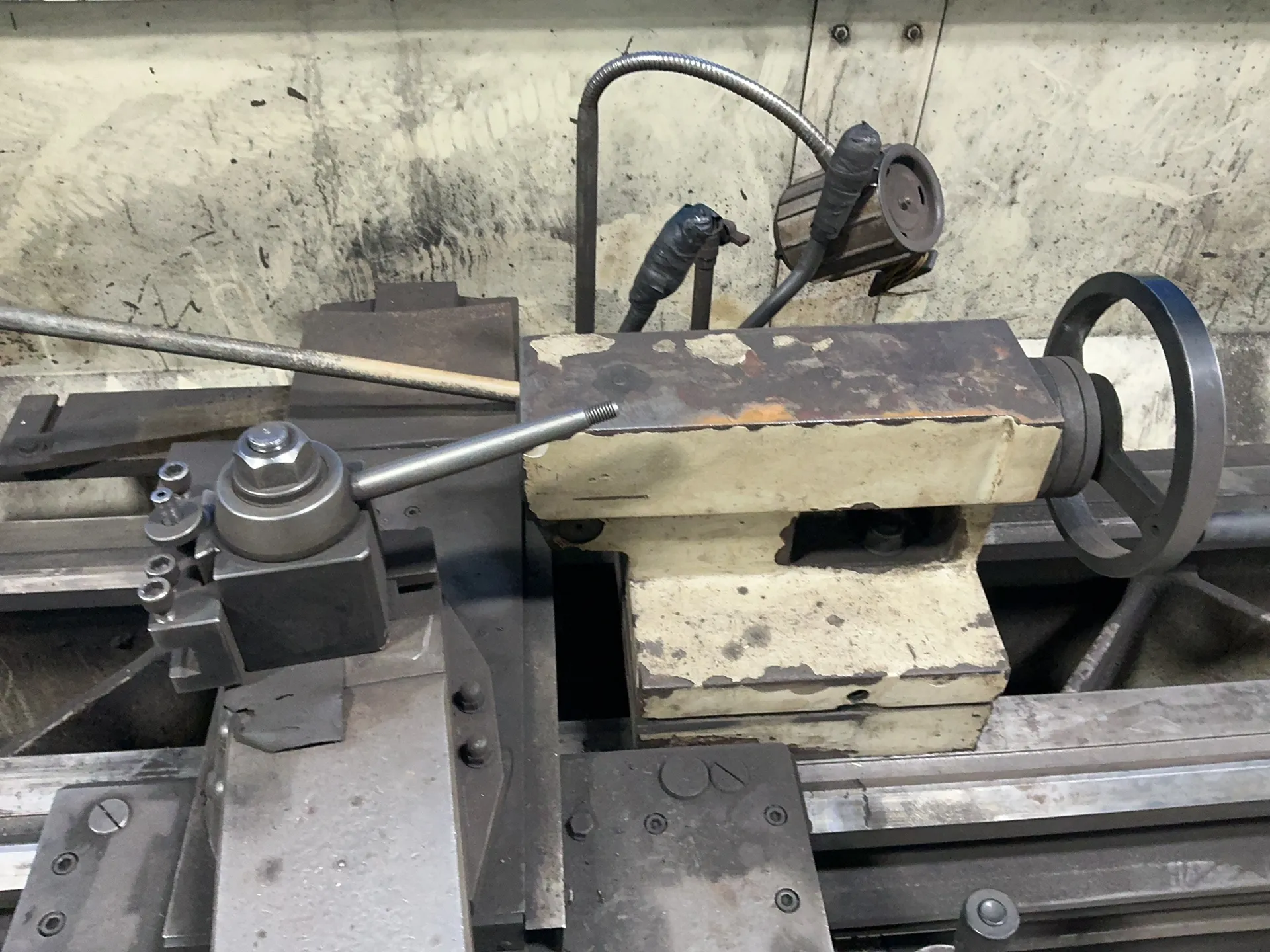 22" x 125" Chicago Pneumatic Tools #DLC-120, engine lathe, 12" 3-jaw chuck, 4" bore, 1.0 HP, Newall digital - Image 5